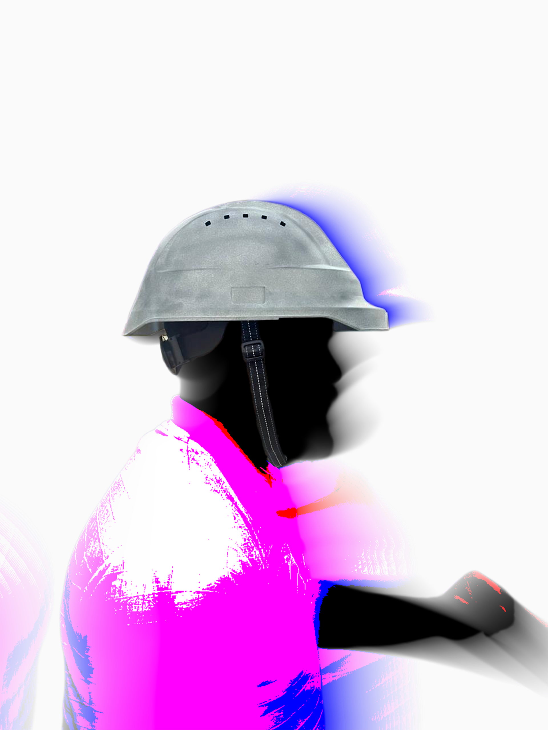 two people sitting on a ledge talking