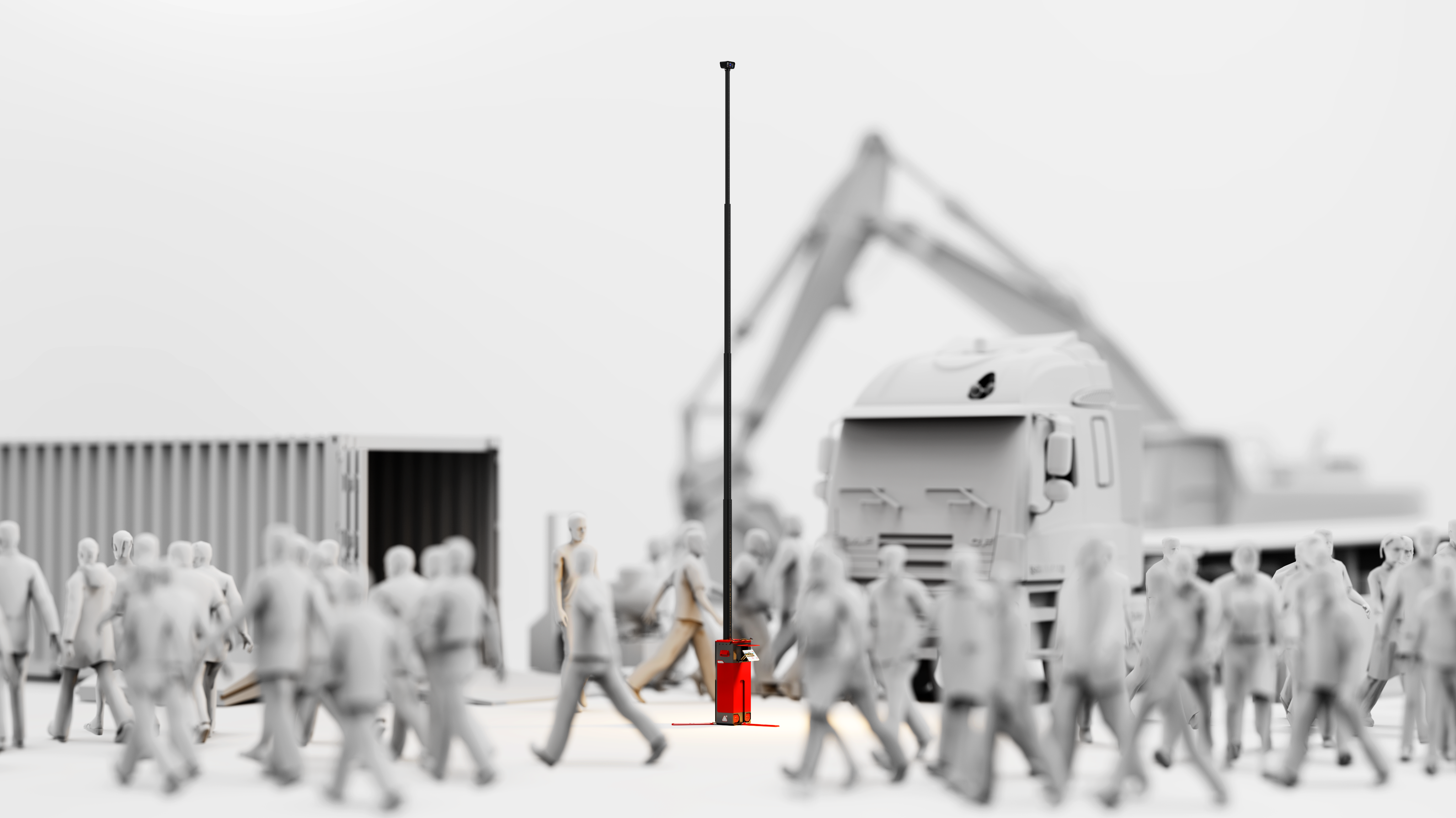 man taking a photo on a wharf